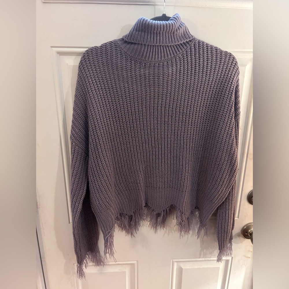 Lavender Knit Sweater